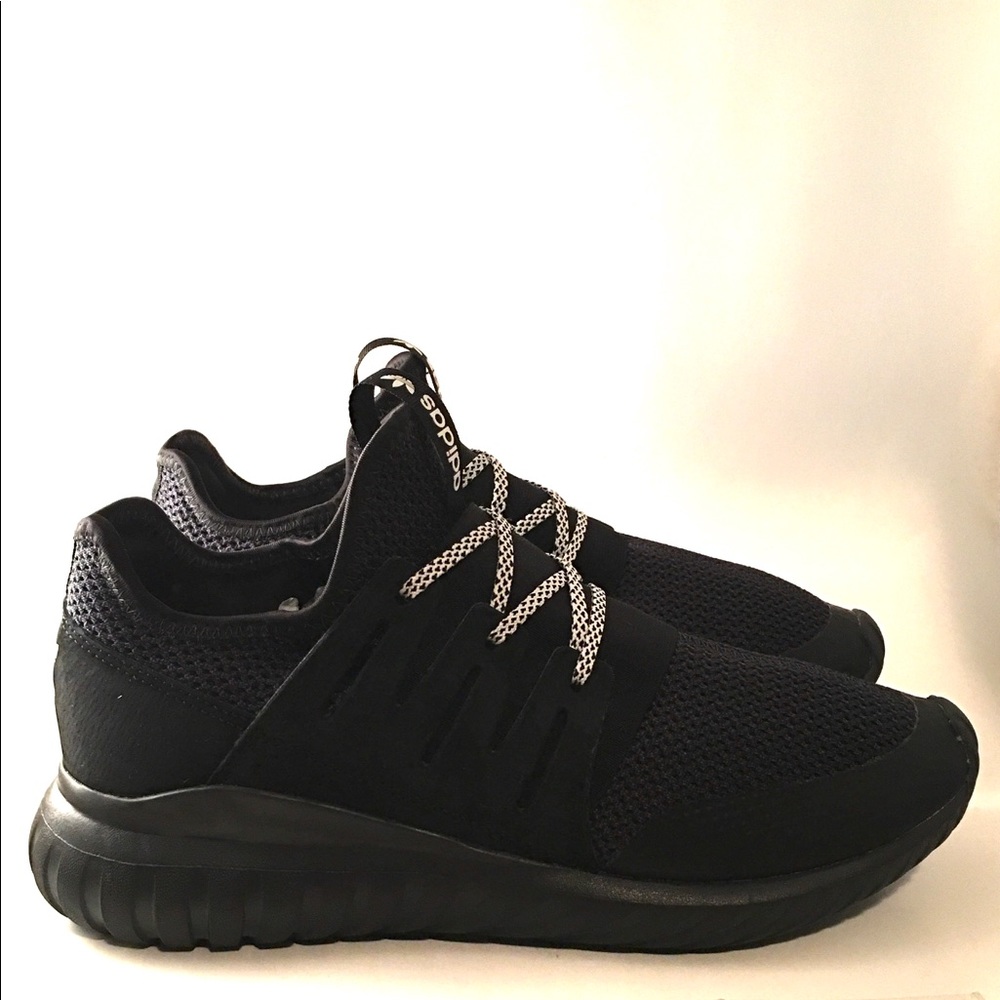 Adidas Originals Tubular Radial Black Shoe Size 8
